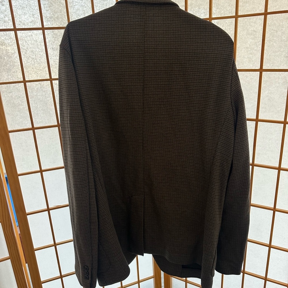 Uniqlo Dark Brown Textured Blazer - Picture 4 of 5